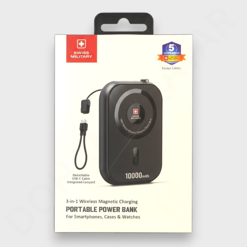 Swiss Military MagSafe 10000mAh Power Bank Qatar