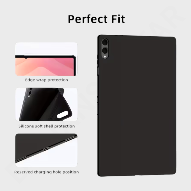 Samsung Galaxy Tab S11 Ultra Anti-Fingerprint Anti-Scratch Ultra-Thin TPU Case