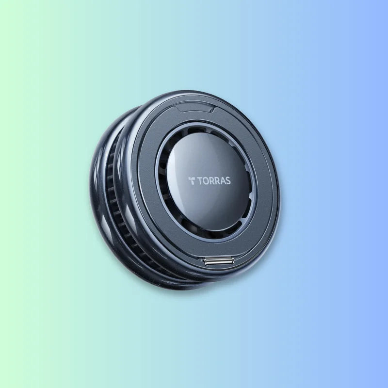 Torras Ostand PolarCircle Qi2 15W TEC Cooling Wireless Charger - Black