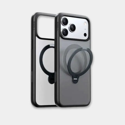 iPhone 17 Pro Max Torras Ostand Spin Cover & Case - Black