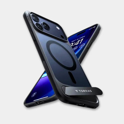 iPhone 17 Pro Max Torras Pstand Cover & Case - Black