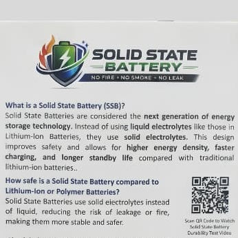 Swiss Military 10000mAh Power Bank (Solid State Battery) Black