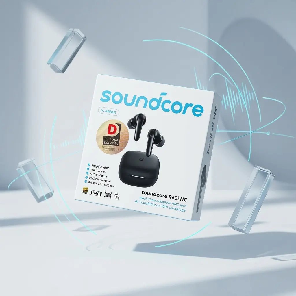 Anker Soundcore R60i NC Earbuds with ANC & AI Translation - Dohans Essentials - qatar