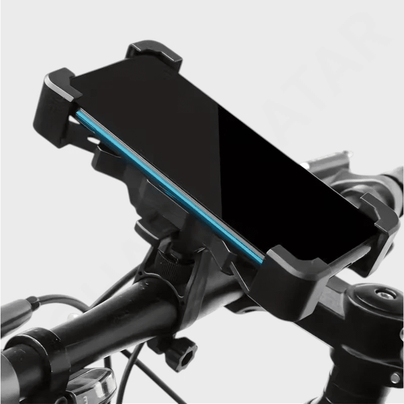 Anti-Shock Bike Phone Mount – Secure GPS Navigation Holder for Motorcycles & E-Bikes - Dohans Essentials - qatar