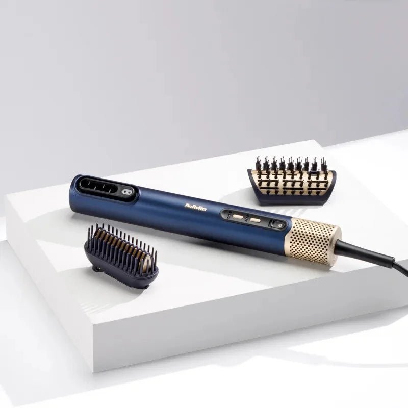 BaByliss Air Wand 3-in-1 Hair Dryer | Straightener & Hot Air Brush with Ion Technology & High-Speed Digital Motor - Dohans Essentials - qatar