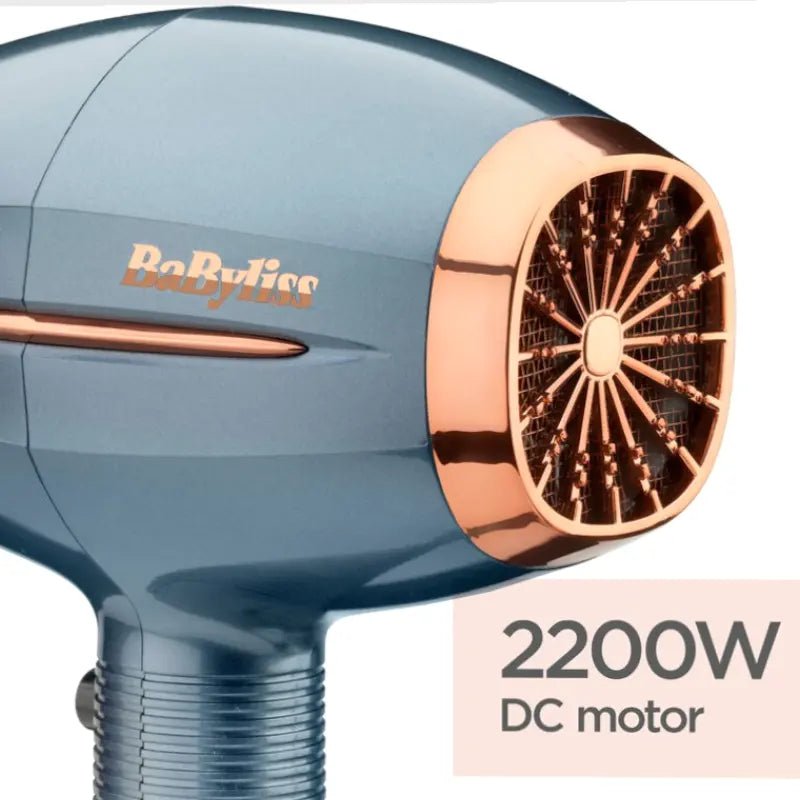 BaByliss D251PSDE Denim Luxe Hair Dryer - Dohans Essentials - qatar
