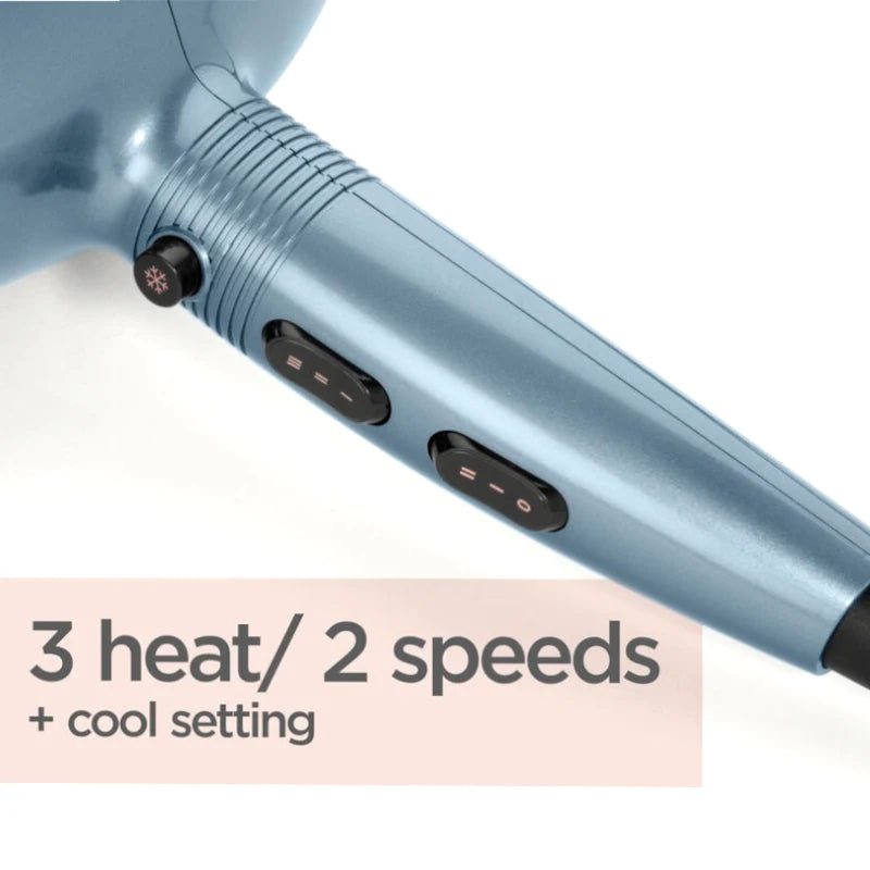 BaByliss D251PSDE Denim Luxe Hair Dryer - Dohans Essentials - qatar