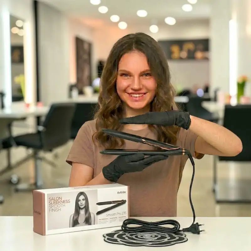 BaByliss Smooth Pro 235 Hair Straightener ST394SDE - Dohans Essentials - qatar
