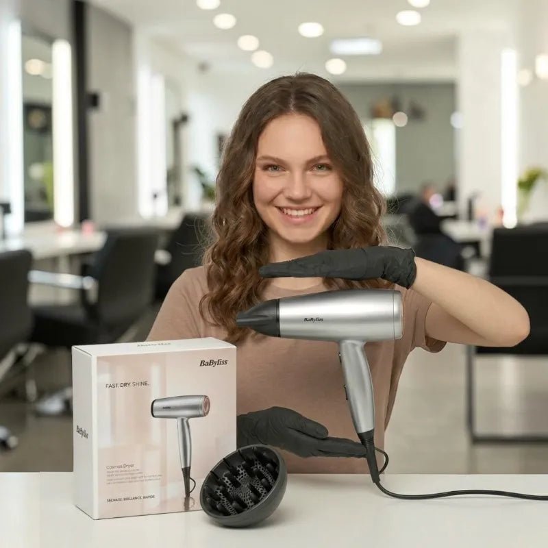 BaByliss Titanium Shine Hair Dryer D6200DSDE - Dohans Essentials - qatar