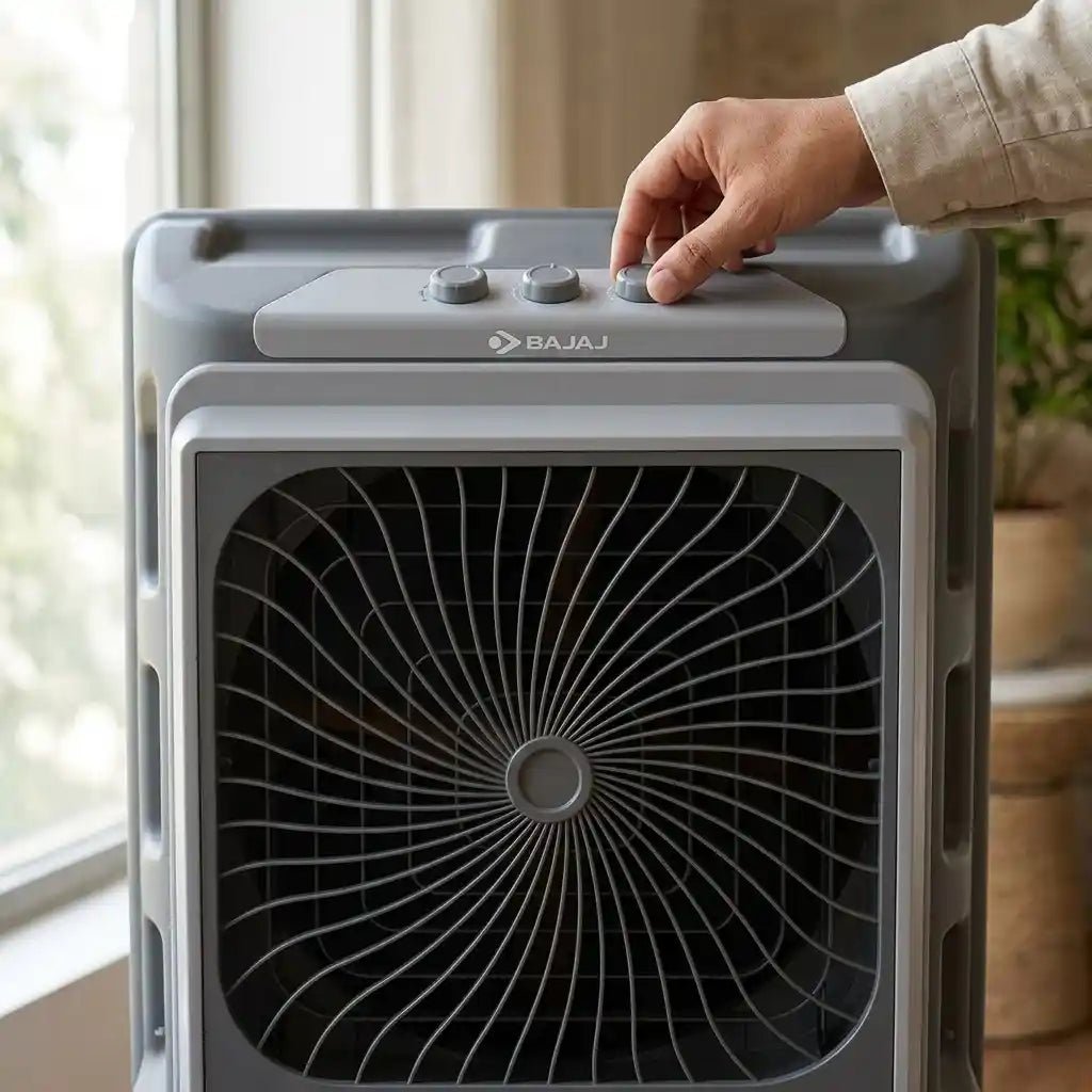 Bajaj Xforce 100L Semi - Commercial Desert Air Cooler - Dohans Essentials - qatar