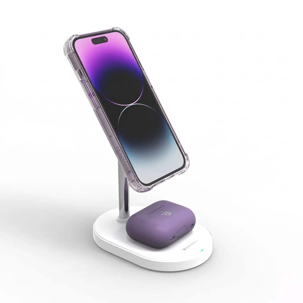 Baykron 3 In 1 Wireless Stand Charger - Dohans Essentials - qatar