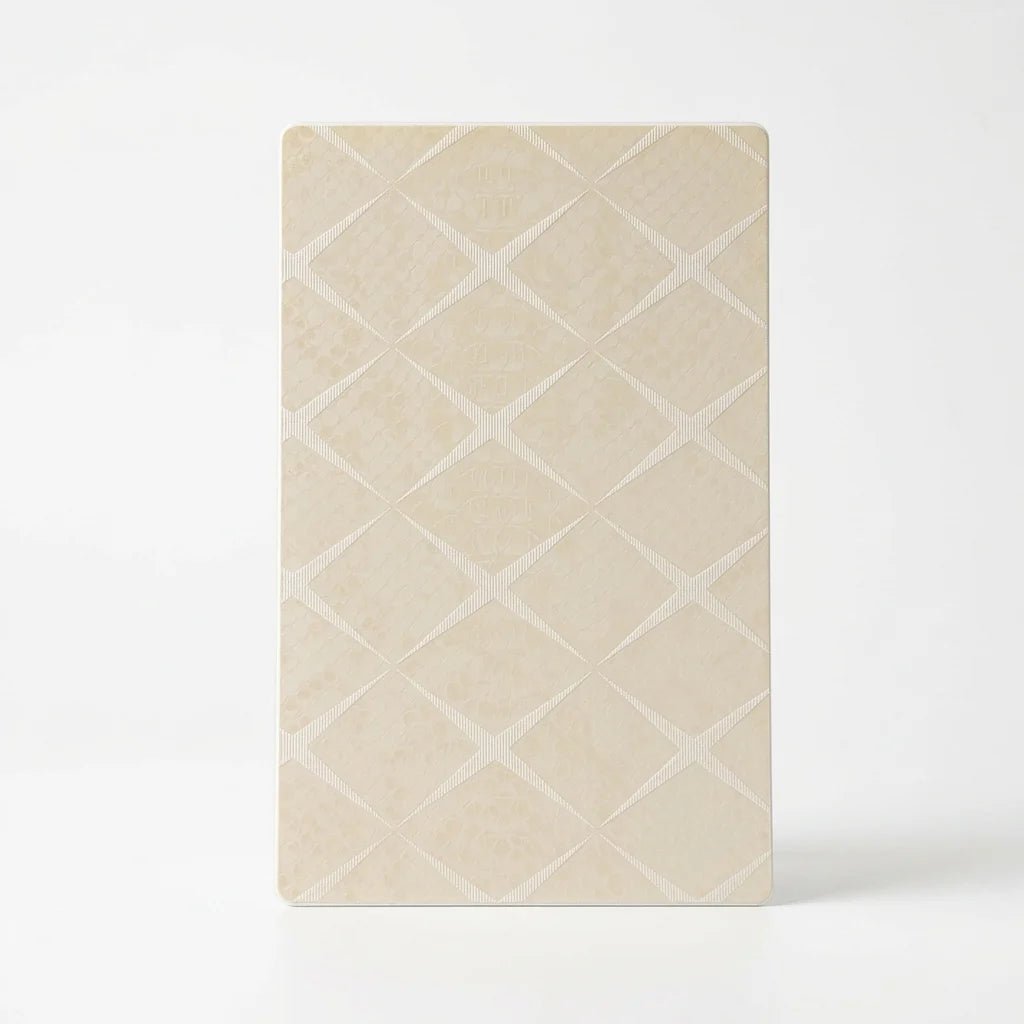 Beige Ceramic Tile Sample Premium Leather Skin Sticker for Mobile Phone - Dohans Essentials - qatar