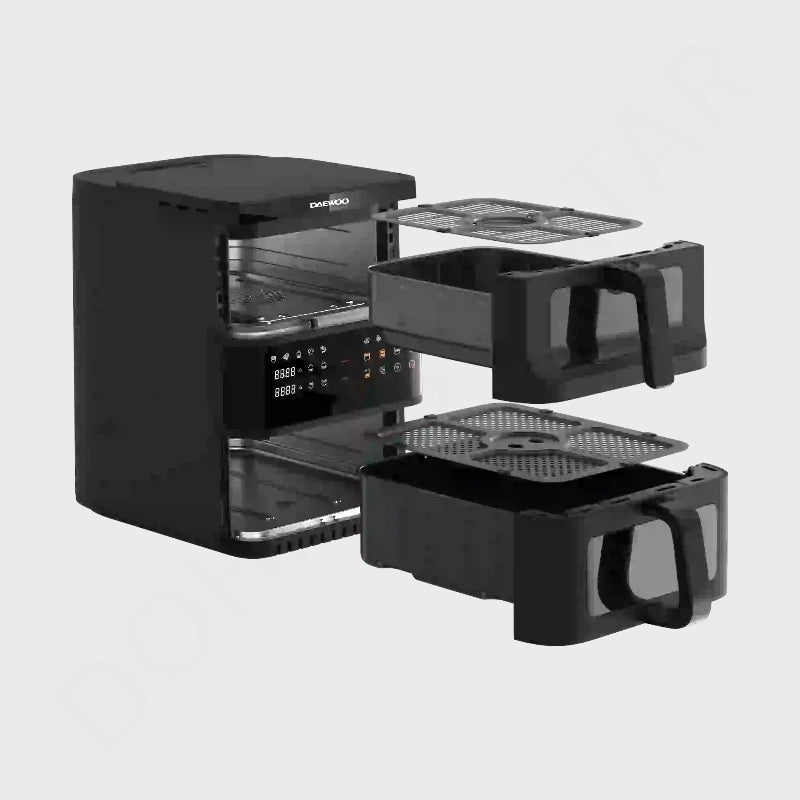 DAEWOO 10L Double Decker Air Fryer DAF 1025 - Dohans Essentials - qatar