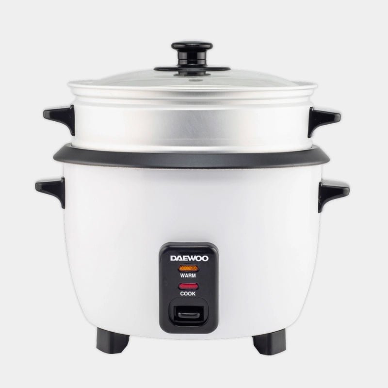 DAEWOO 1.0L Rice Cooker with Steamer DRC 4100 - Dohans Essentials - qatar