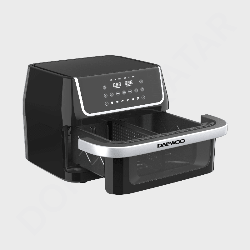 DAEWOO 10L Single Basket Air Fryer with Separator DAF 1030 - Dohans Essentials - qatar
