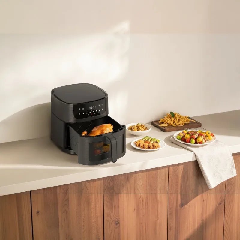 Daewoo 8L Digital Air Fryer with Viewing Window DAF - 8007 - Dohans Essentials - qatar