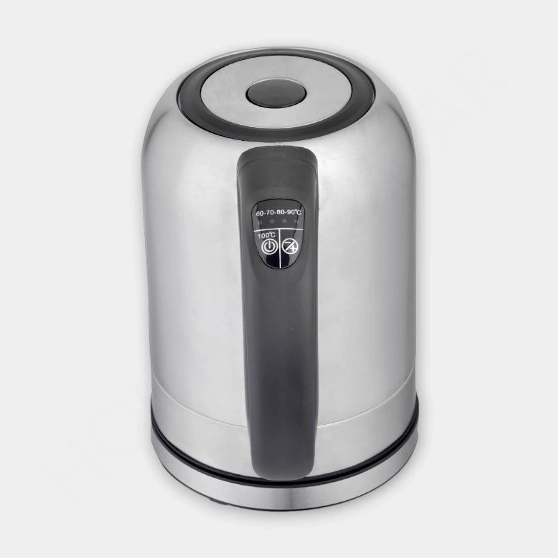 Daewoo DEK - 1756 1.7L Stainless Steel Cordless Kettle with Color LED - Dohans Essentials - qatar