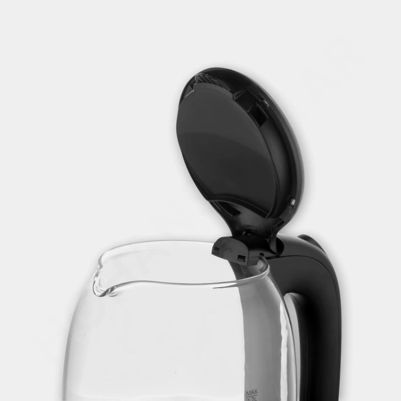 Daewoo DEK - 1792 1.7L Glass Kettle with Blue LED - Dohans Essentials - qatar
