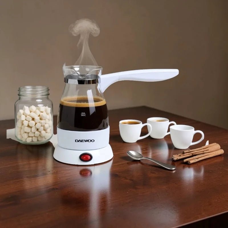 Daewoo DTM 8014 Glass Turkish Coffee Maker Qatar Dohans Essentials daewoo-dtm-8014-glass-turkish-coffee-maker-qatar-dohans-essentials