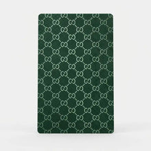 Dark Green Panel Premium Leather Skin Sticker for Mobile Phone