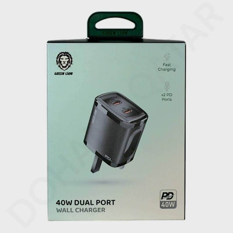 Dohans Adapters Green Lion 40W Dual Port Adapter