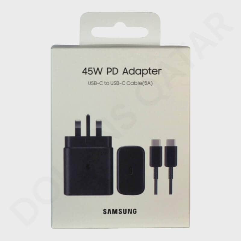 Samsung Charger 45W - Adapters available at Dohans Qatar