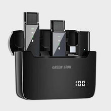 ملحقات ميكروفون Lightning بشاشة رقمية 2 في 1 من Green Lion