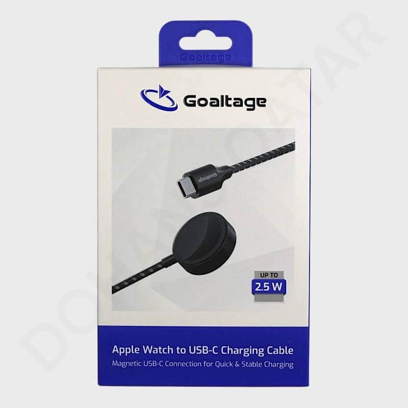 Goaltage Apple Watch Charger Upto 2.5W - Chargers available at Dohans Qatar