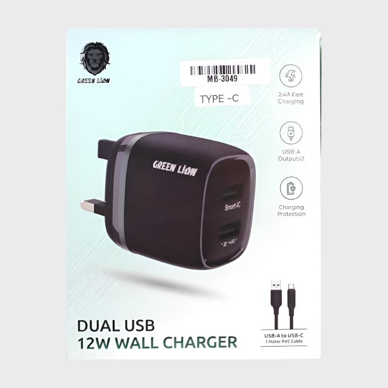 Green Lion Type-C Compact Wall Charger Dohans