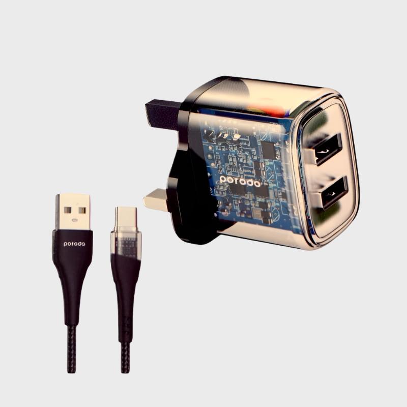 Dohans Chargers Porodo Type-C 12W Charger