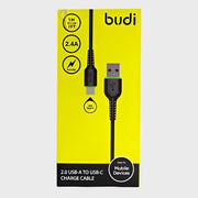 Budi Data Cable USB TO TYPE C  Data Cable  Accessories Dohans