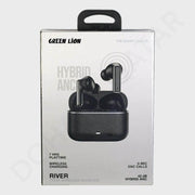 Green Lion River Hybrid ANC EarBuds - Earbuds available at Dohans Qatar