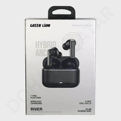 Dohans Earbuds Green Lion River Hybrid ANC EarBuds
