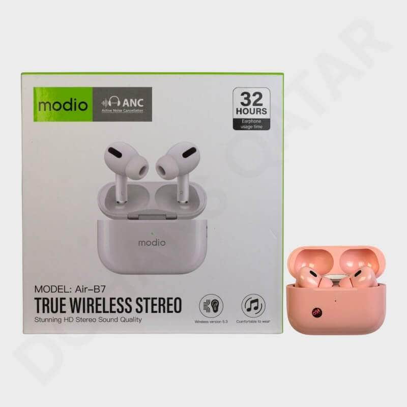 Dohans Earbuds Modio Air-B7 True Stereo Wireless EarBuds Color-Pink
