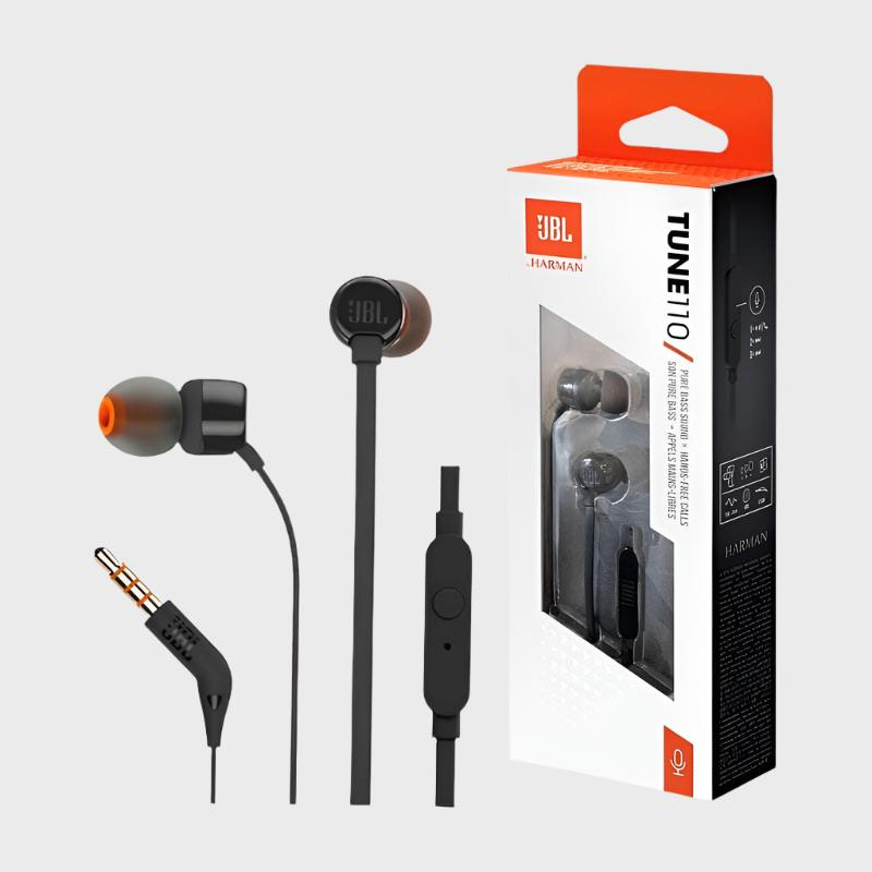 JBL TUNE 110 WIRED EARPHONE Earphone Dohans