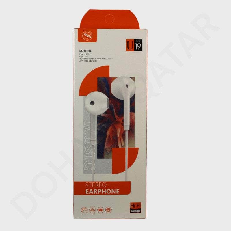 Dohans Earphone Unipha U19 3.5mm Wired Earphone