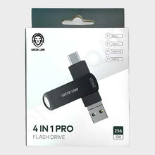Green Lion 4 in 1 Pro USB-C & Type-C Multi Port 256GB Flash Drive