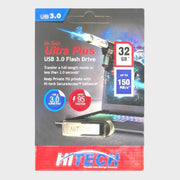 Hi Tech 32GB USB 3.0 Ultra Plus Flash Drive UPTO 95 Faster - Flash Drive available at Dohans Qatar