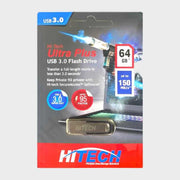 Hi Tech 64GB USB 3.0 Ultra Plus Flash Drive UPTO 95 Faster - Flash Drive available at Dohans Qatar