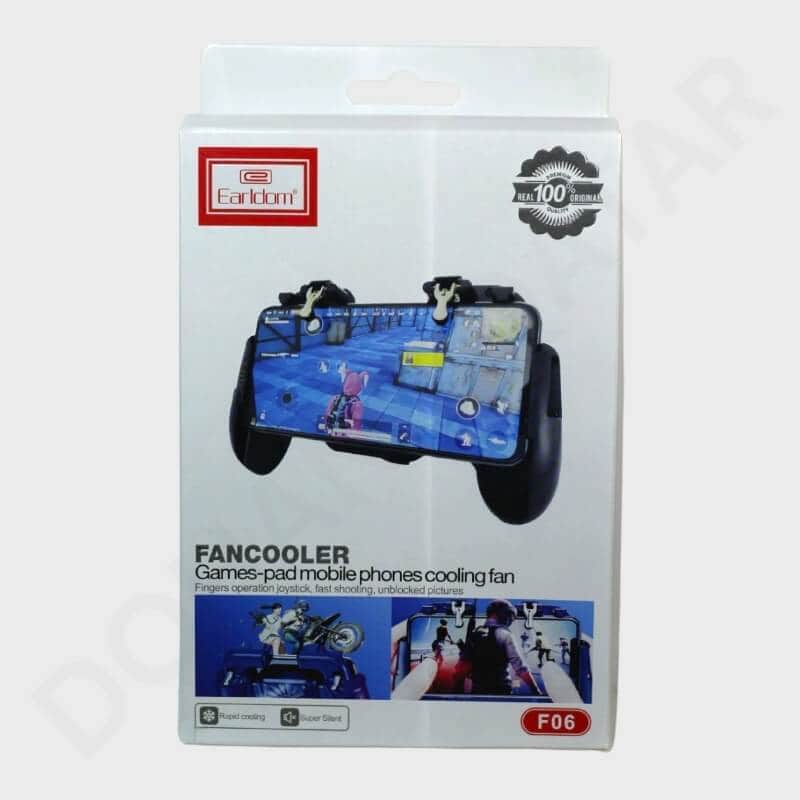 Earldom F06 Game Controller with cooling fan - Gaming Accessories available at Dohans Qatar
