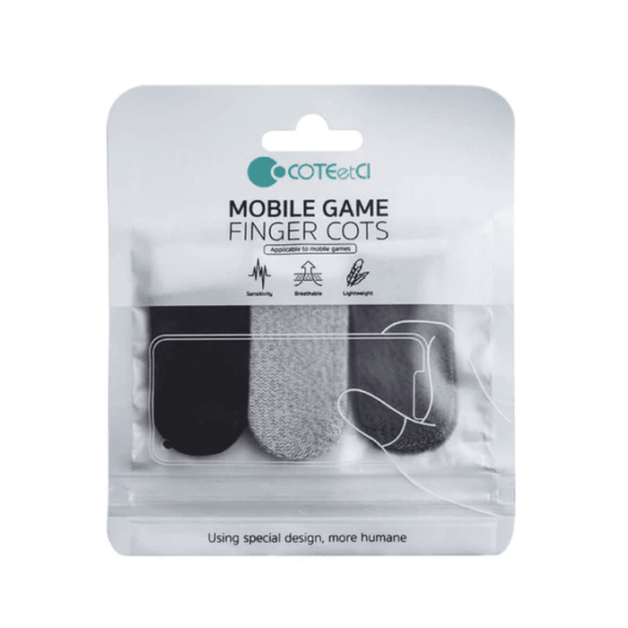 PUBG & Free Fire Thumb Sleeve with 3 Pairs Finger Sleeve ( Mobile Gaming Finger Cots) - Gaming Accessories available at Dohans Qatar