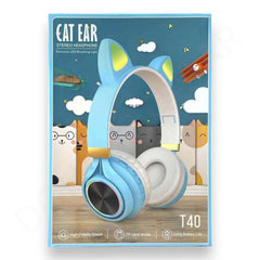 Dohans Headphones Cat Ear T40 Wireless Bluetooth Headphone