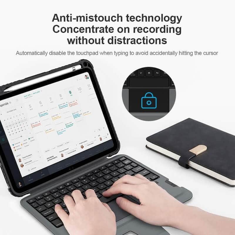 iPad 10/ 10.9 2022 / 11th Gen 11 inch (2025) Nillkin Bumper Combo Keyboard Backlit Version Cover & Case - iPad Covers available at Dohans Qatar