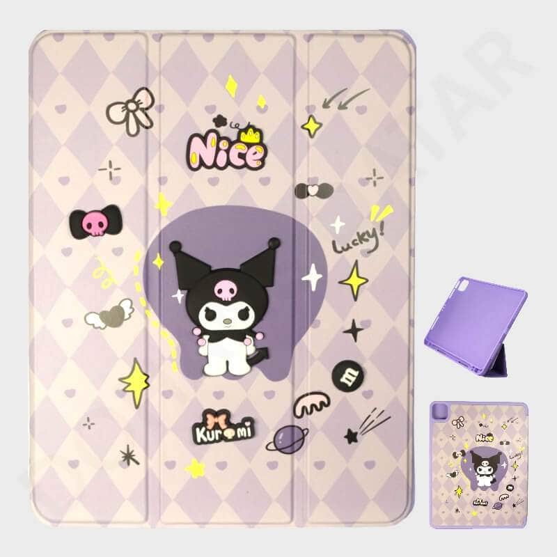 Dohans iPad Covers Color 1 iPad Pro 11 2020 / 2021 / 2022 Cartoon Printed Pen Holder Cover & Case