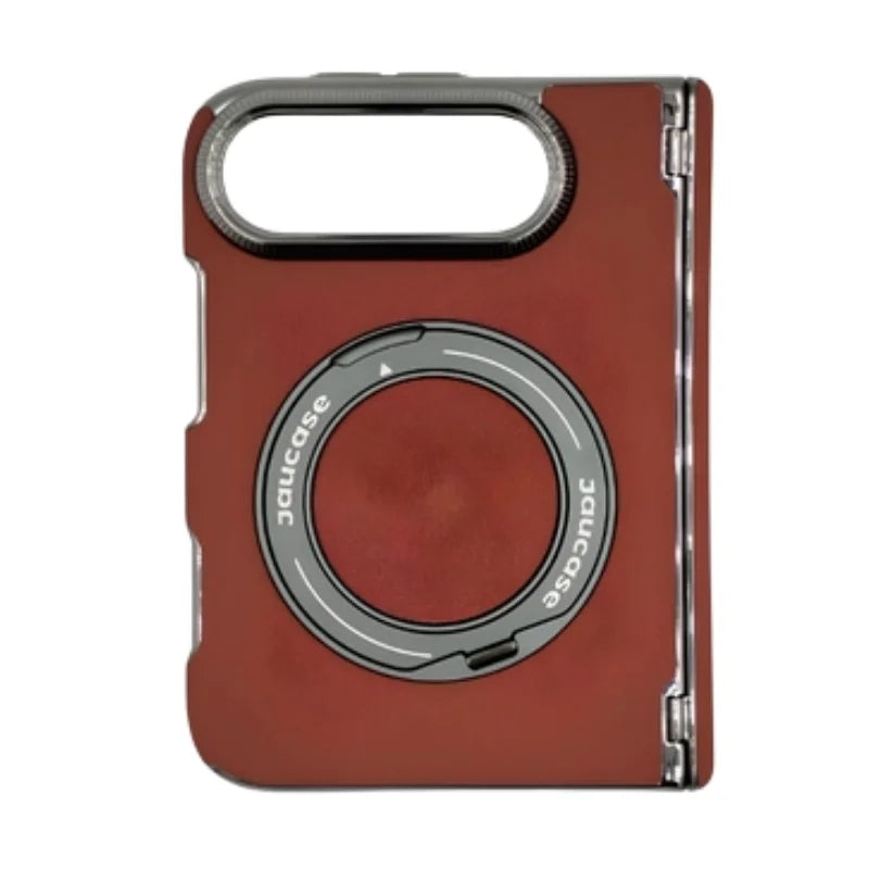JAU Leather MagSafe Case with 360 Stand