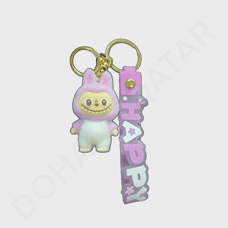 Dohans Keyring Color 4 KeyRing Labubu