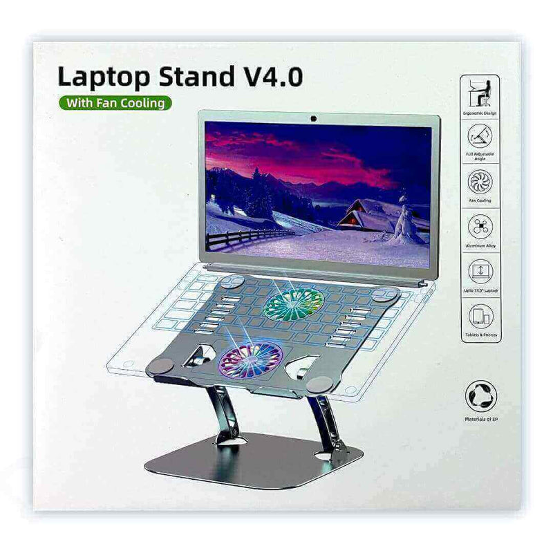 Dohans Laptop Stand Laptop Stand V4.0 Portable with Fan Cooling