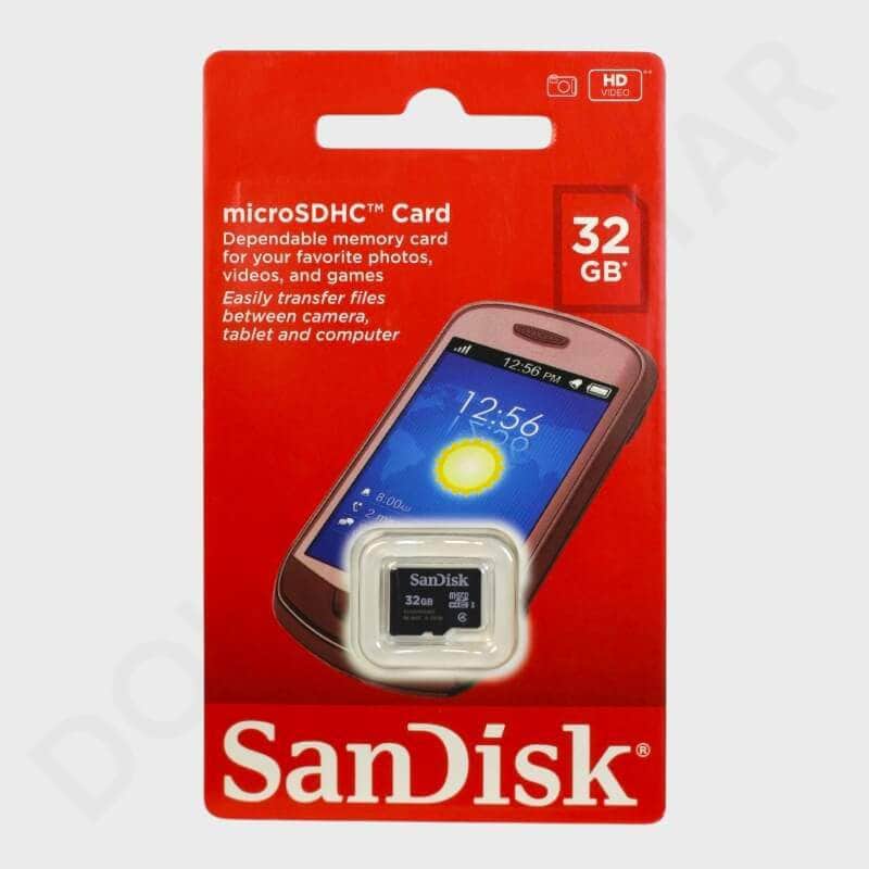 Dohans Memory Card Sandisk 32GB Class 4 Memory Card