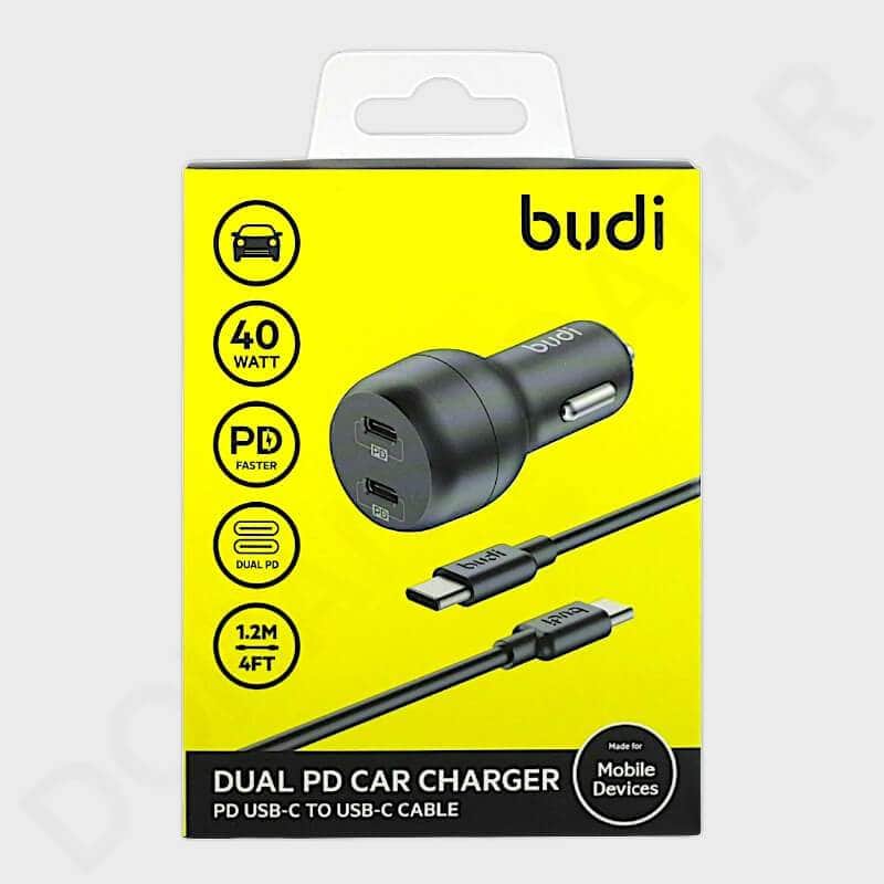 Dohans Mobile Car Chargers Budi 40W PD Car Charger - Dual USB-C Fast Charging