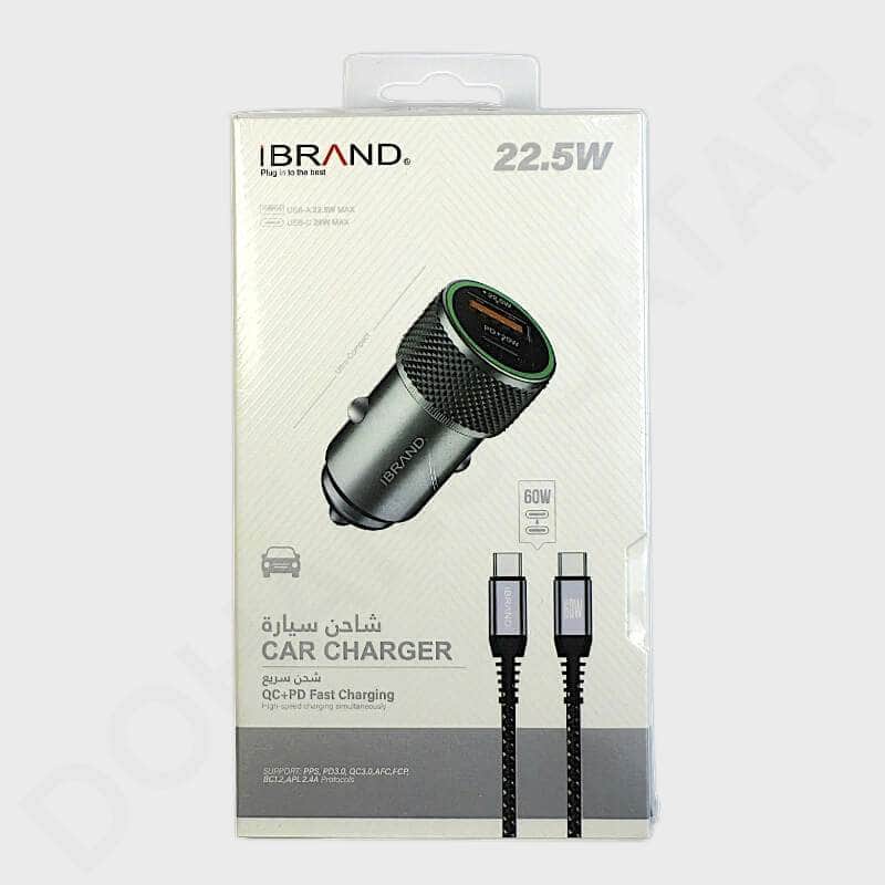 Dohans Mobile Car Chargers IBrand 22.5W Type-C To Type-C Car Charger